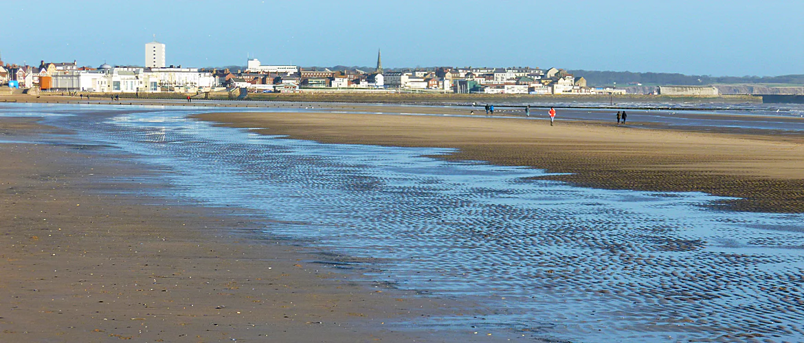 Bridlington south beach