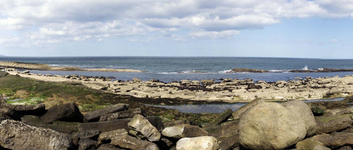 Rock slabs on the Brigg