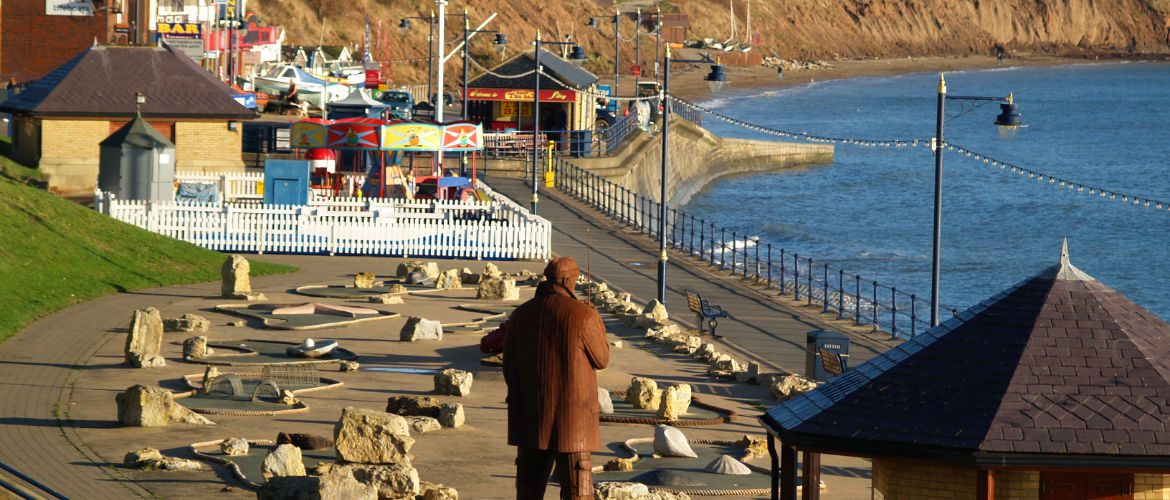 Filey iron fisherman