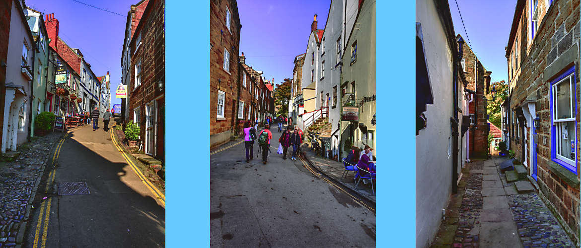 Robin Hoods Bay narrow streets